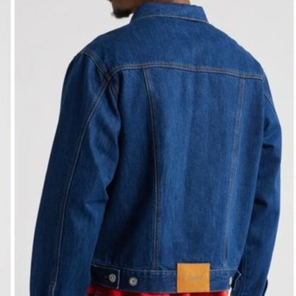 NEW Elwood Classic Denim Jacket Pond Wash Small - Picture 2 of 14